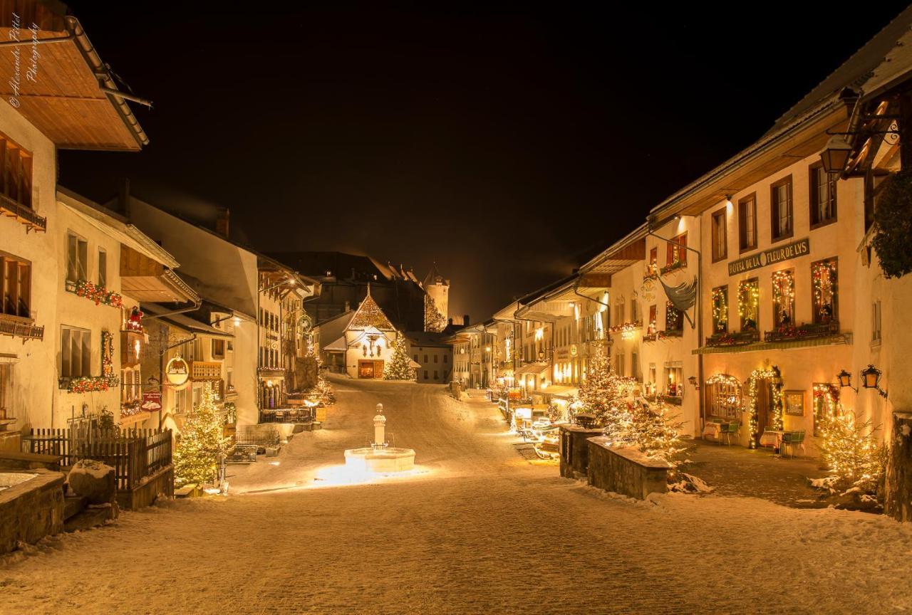 Gruyere Rooms Gruyeres Kültér fotó